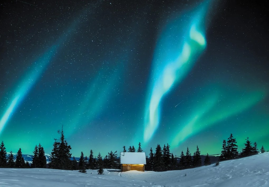 Fototapet - Aurora Boreală (147x102 cm)