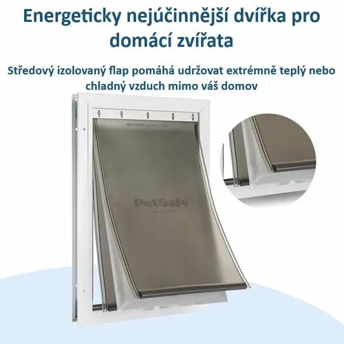 PetSafe® Extreme Weather Ușă din aluminiu XL