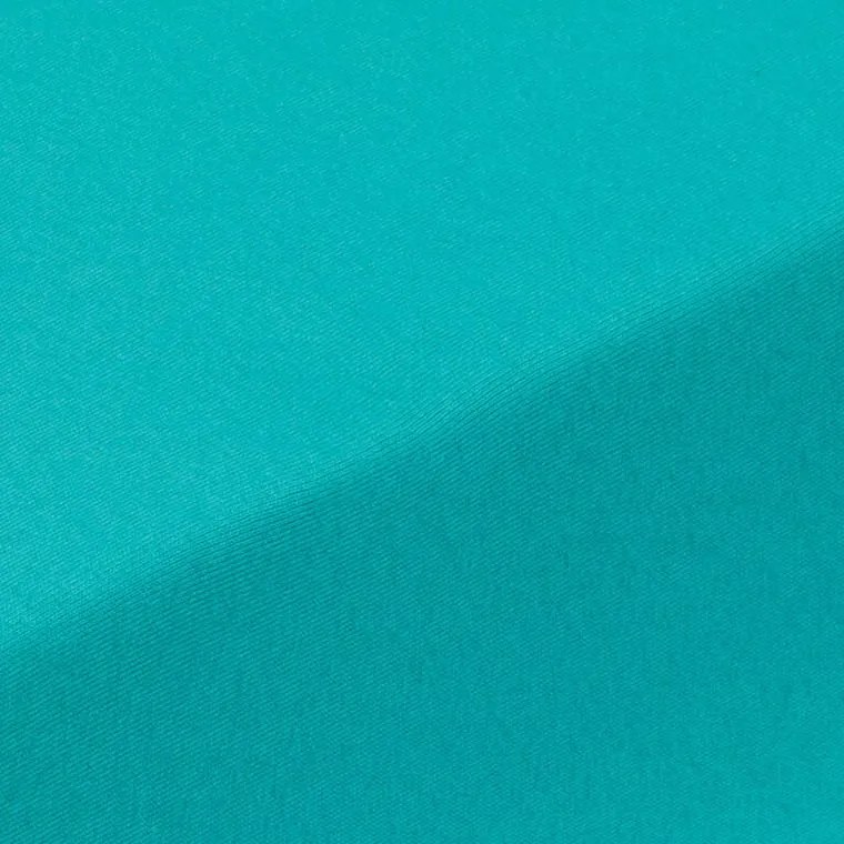 decoDoma Cearşaf cu elastic jersey EXCLUSIVE verde turcoaz 180 x 200 cm