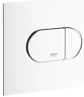 GROHE 38858SH0 - Placă de acționare ARENA COSMOPOLITAN 156 × 197 mm alb