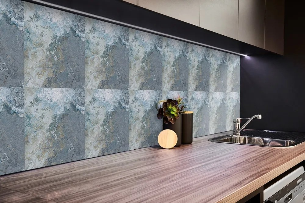 Panou decorativ bucatarie Beton industrial