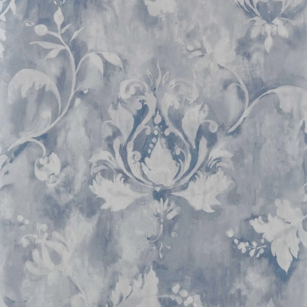 Tapet Ornamenta, Pewter Grey Luxury Damask, 1838 Wallcoverings, 5.3mp / rola