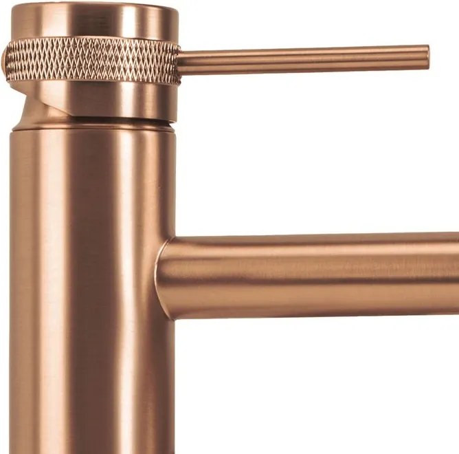 Baterie pentru baie Rea Lungo Grip cupru periat