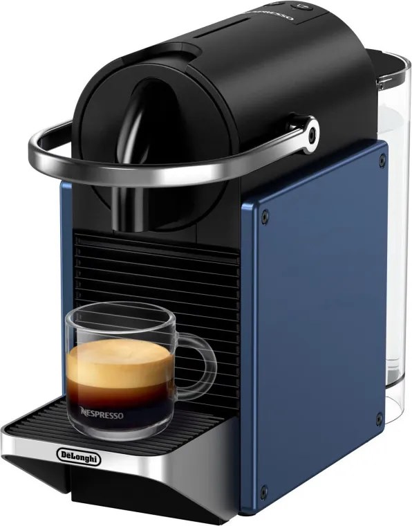 Espressor DeLonghi Pixie EN127.BL, 1260 W, 19 bari, 0,7 L, Nespresso, Oprire automata, Albastru