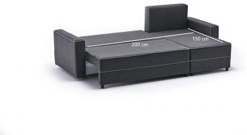 Coltar extensibil Ece Right, Antracit