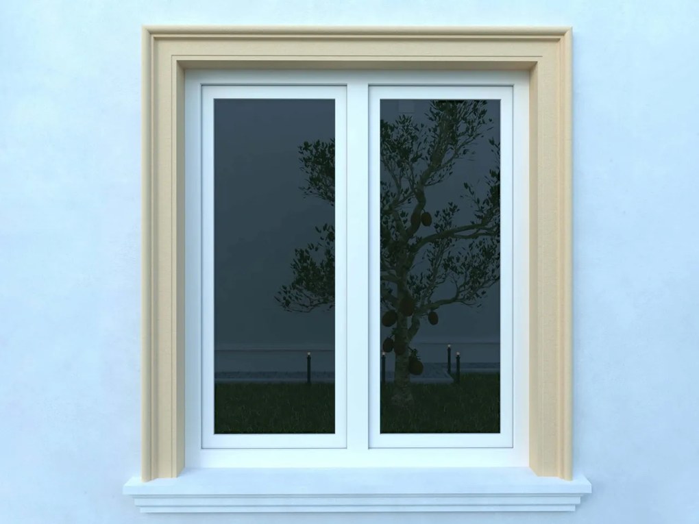 Ancadrament fereastra exterior FP107 dimensiuni 150x60x2000mm