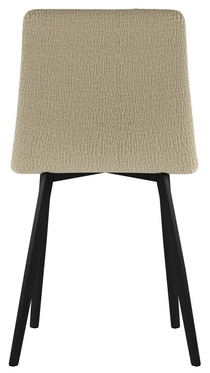 STONES Scaun acoperit cu material textil ușor de curățat.  Picioare din metal vopsit46cm X 55cm H. 87.5cm | Aosom Romania