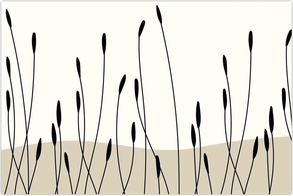 Tablou - Pajiște grafică N⁰3 (90x60 cm)