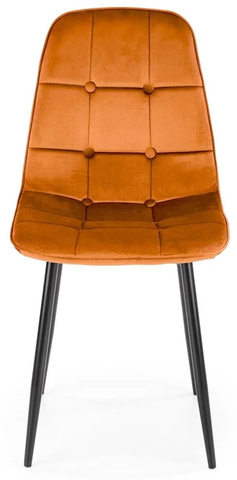 Scaun K417 velvet cinnamon