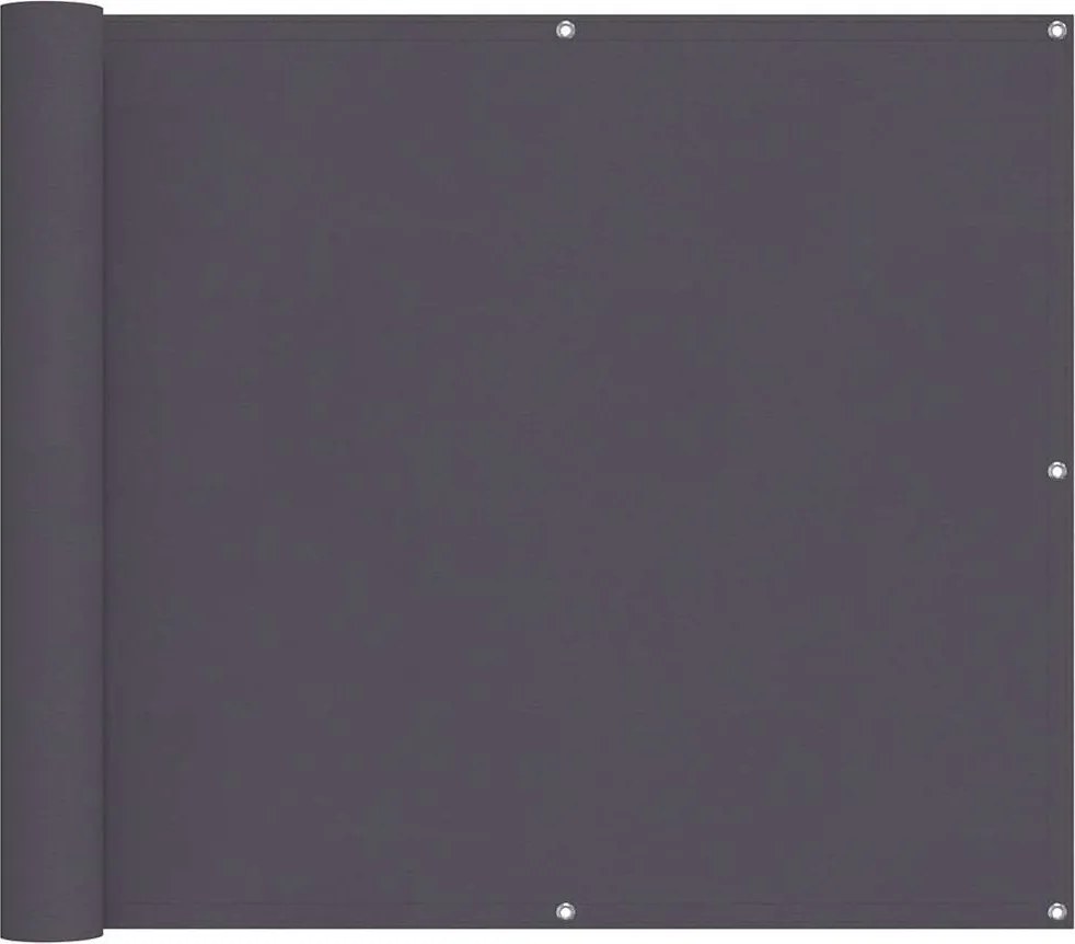 vidaXL Paravan de balcon, antracit, 90 x 300 cm, țesătură oxford