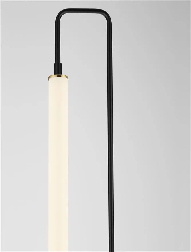 Lampa de podea LED moderna stil minimalist WETRO negru