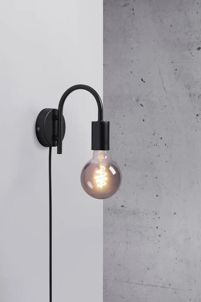 Aplica de perete design modern PACO negru 2112071003 NL