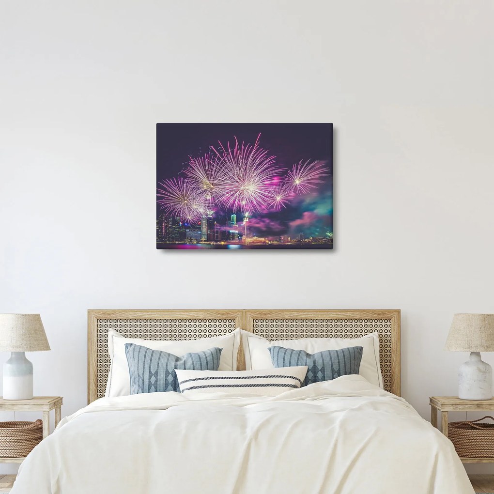 Tablou cu artificii (70x50 cm)
