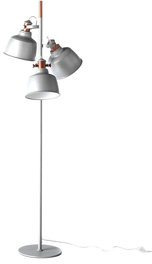 Lampadar, Lampa de podea eleganta design minimalist Steel 3L