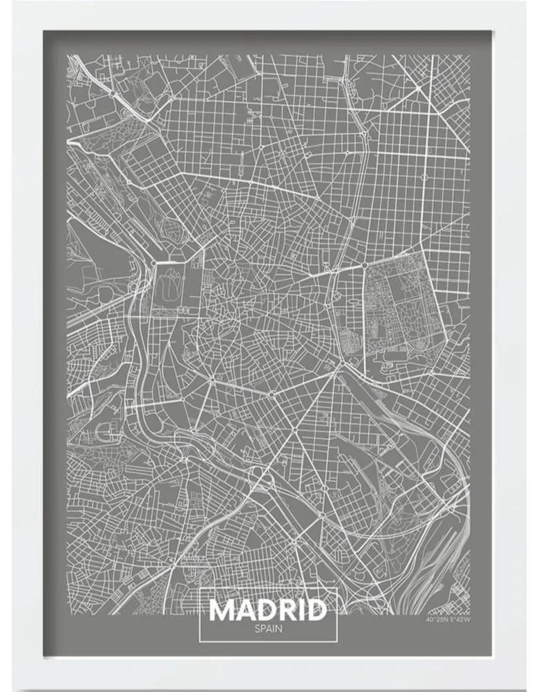 Poster cu ramă 40x55 cm Madrid – Wallity