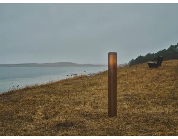 Lampă de exterior Nordlux ALUDRA 1xE27/15W/230V IP44 maro 95,4 cm