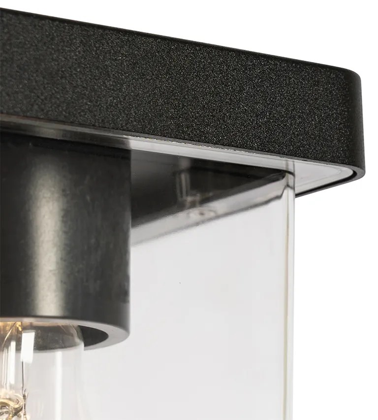 Lampă de perete exterioară modernă neagră IP54 - Chimay