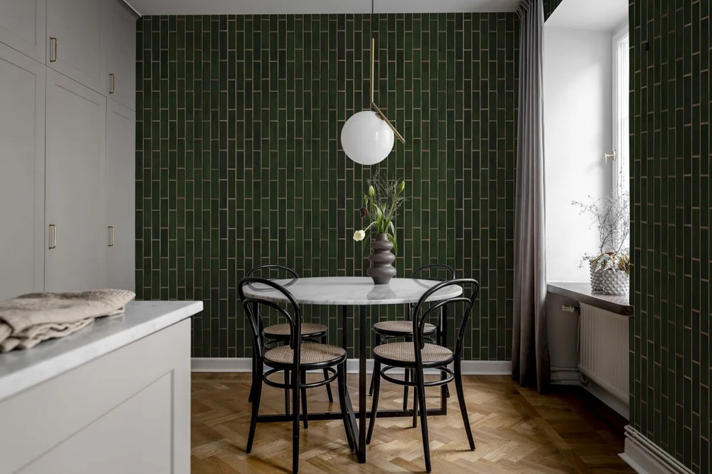 Fototapet, Wall of Tiles, Vertical, Rebel Walls