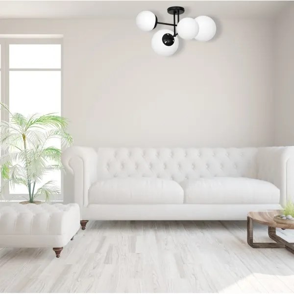 Lustră aplicată LIMA 4xE14/40W/230V