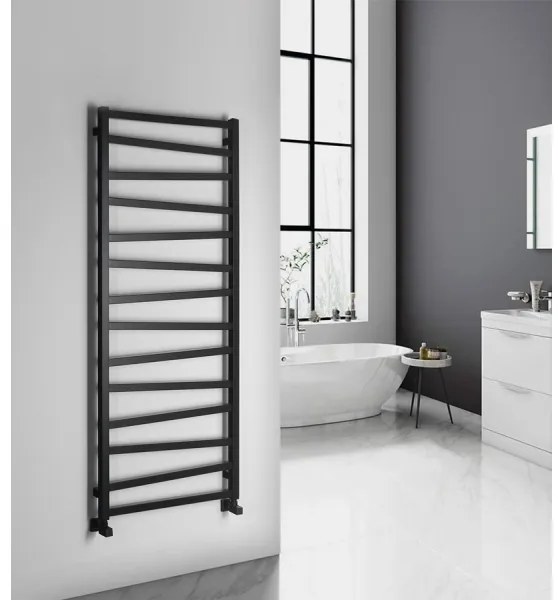 Sapho - Radiator de baie ZIG, 709 W, 60 x 157 cm, negru