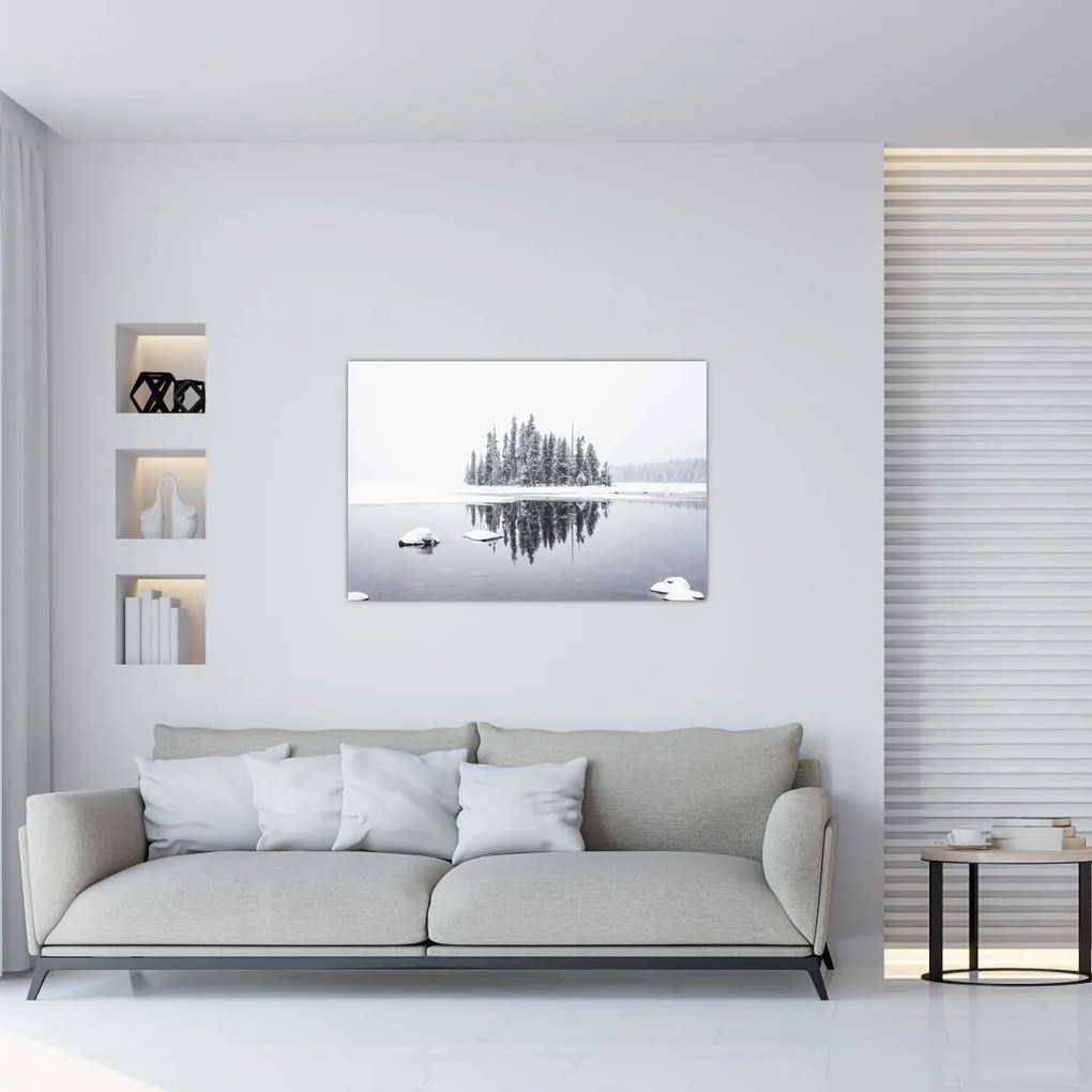 Tablou - A fost alb (90x60 cm)