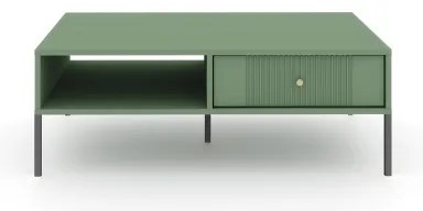 Masă de cafea LUE verde/negru