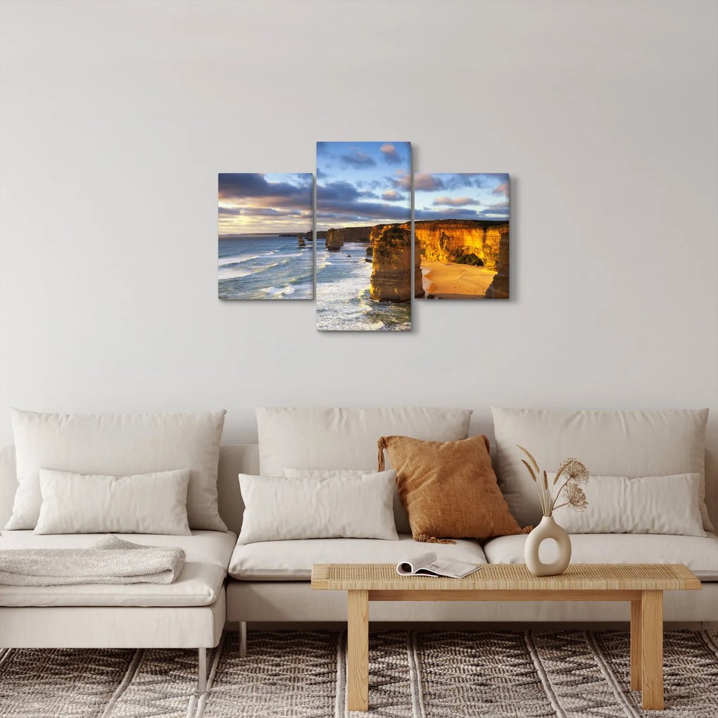 Tablou cu stâncile marine (90x60 cm)