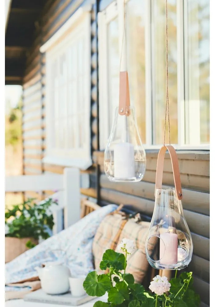 Felinar din sticlă Design with Light – Holmegaard