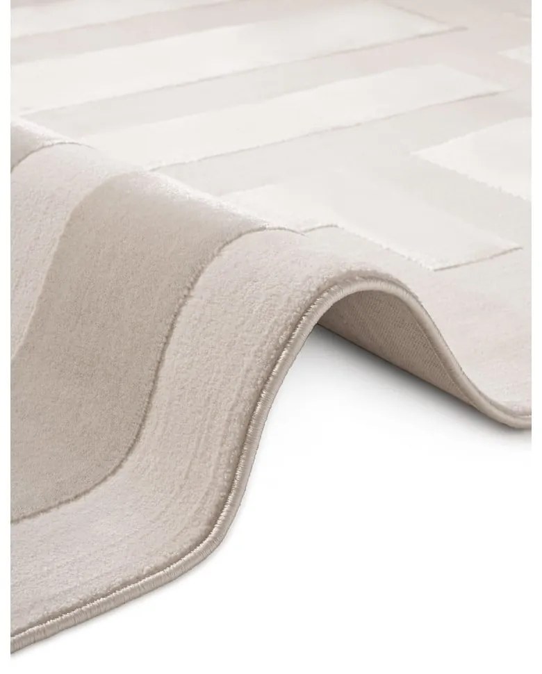 Covor gri/crem 120x170 cm Perles Onyx – Elle Decoration