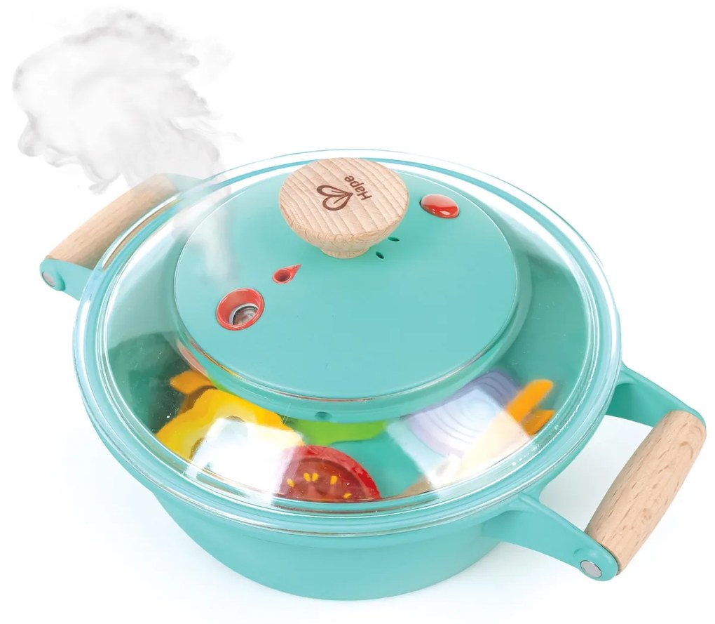 Jucarie - Set de gatit alimente la aburi (16 piese)