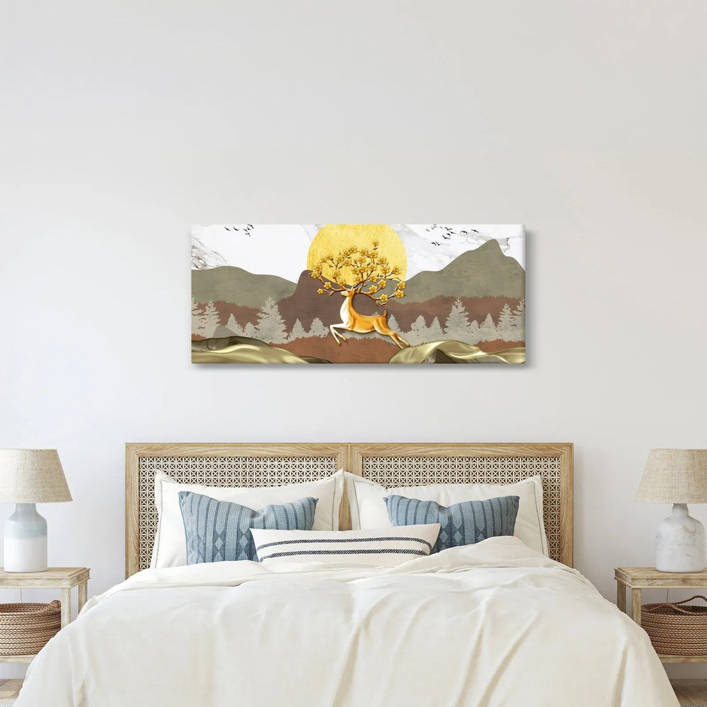 Tablou cu cerb (120x50 cm)