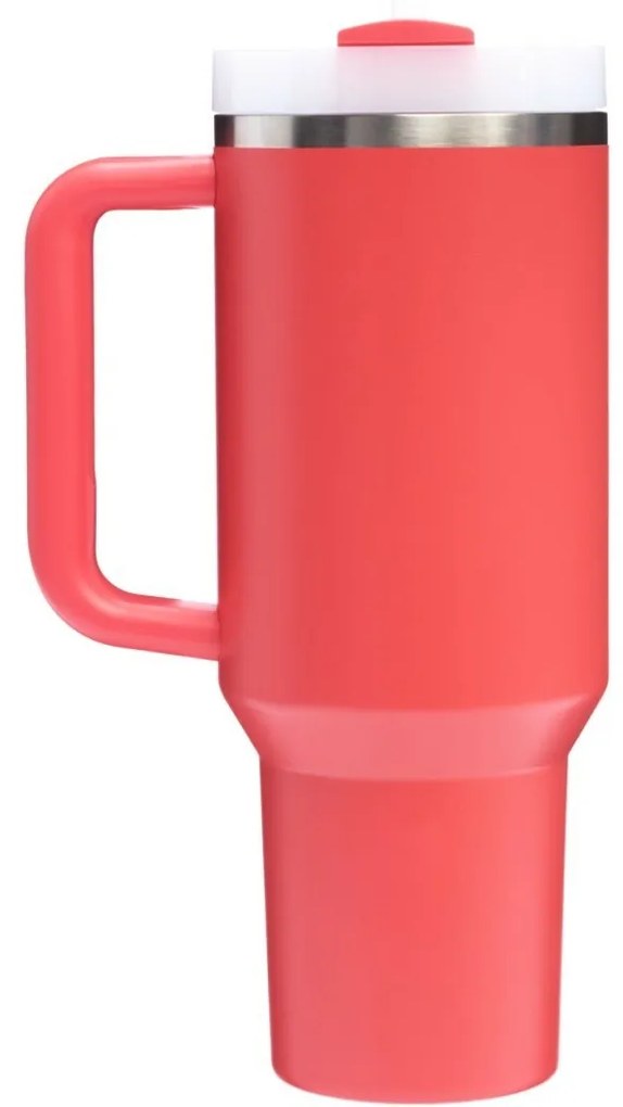 Cana termică Stanley Quencher H2.O FlowStateTumbler 1180 ml Hot Coral
