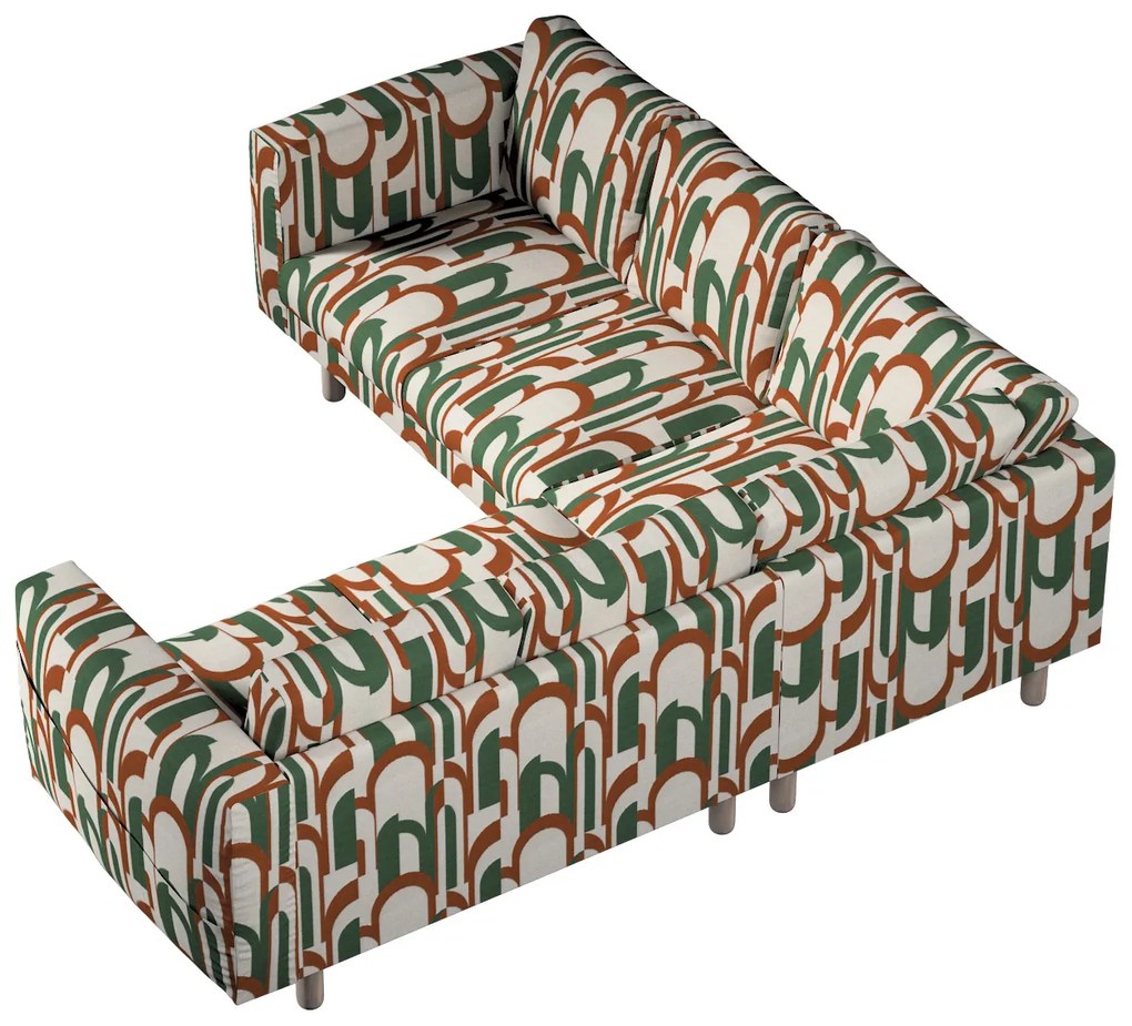 Husă pentru canapea colțar Norsborg cu 4 locuri