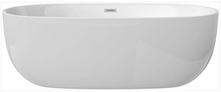 Cada freestanding din acril Deante Alpinia alb 150x74cm