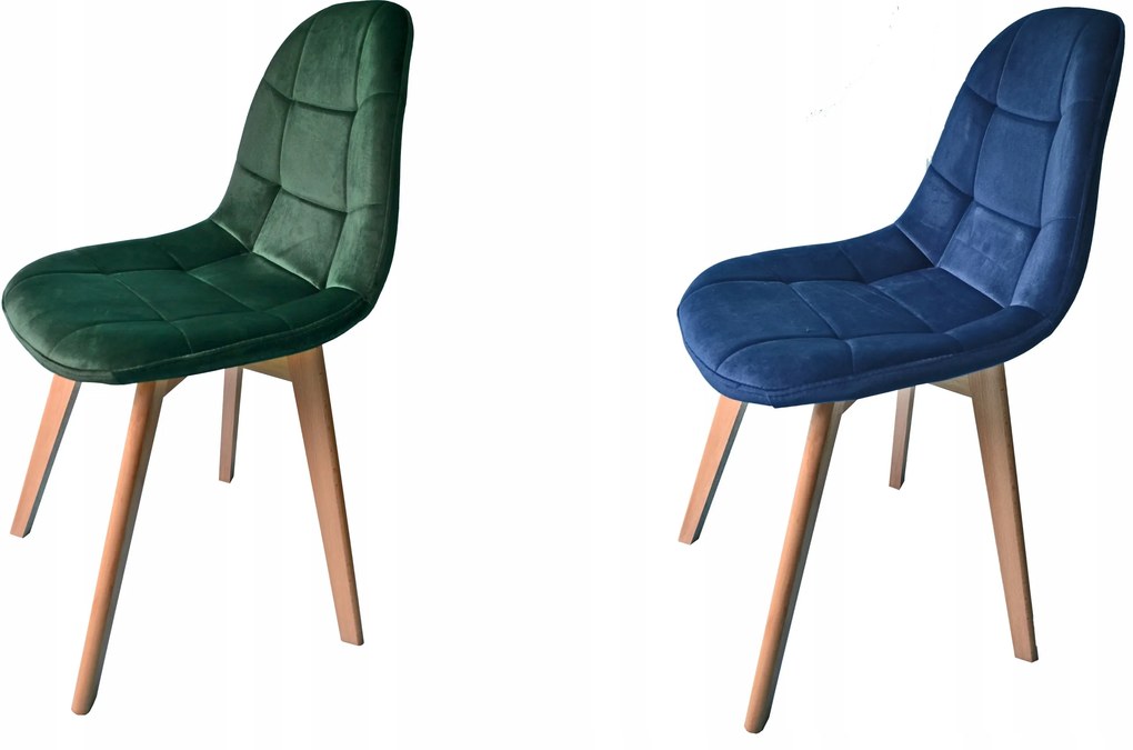 JAKS SCAUN VELUR CLASSIC VERDE, STILUL SCANDINAV