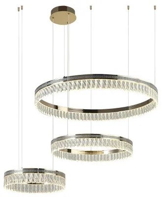 THALIA Lustră LED dimabilă cu cristale suspendată pe cablu LED/120W/230V 3000-6000K + telecomandă