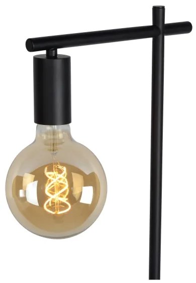 Lampadar Lucide 21721/01/30 LEANNE 1xE27/40W/230V negru