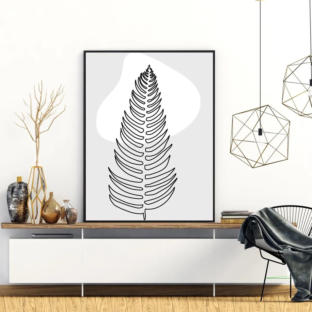 Poster - Abstracție naturală (A4)