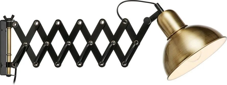 Aplică de perete aurie Riggs – Markslöjd