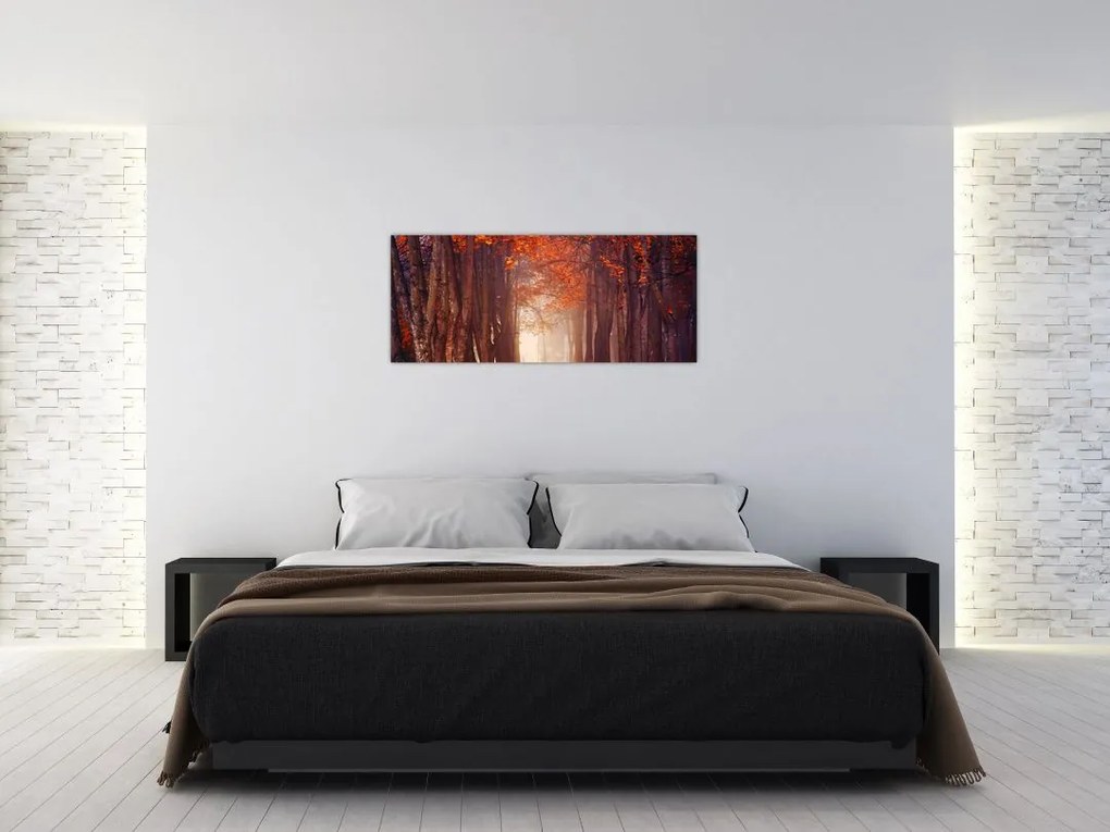 Tablou - Pădurea de toamnă (120x50 cm)
