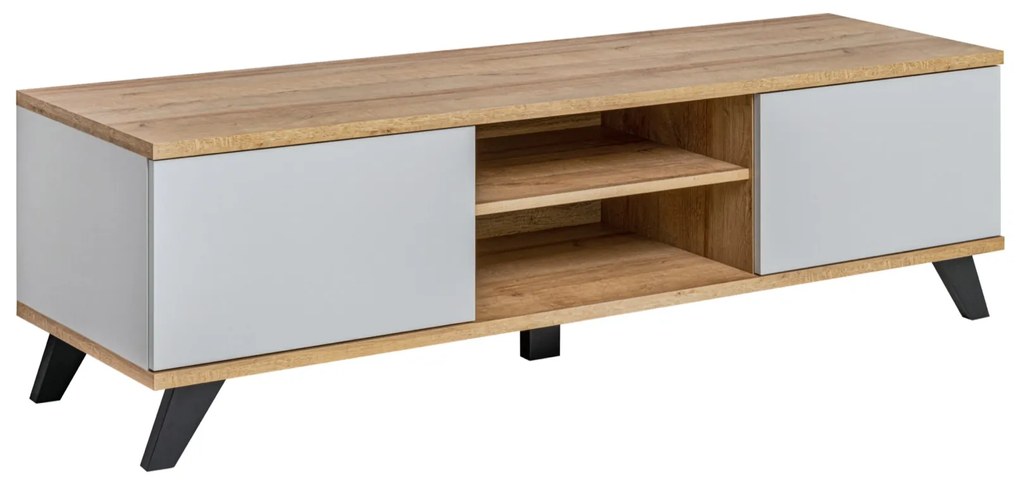 Mobilier living Betsy 20 RVPG BA (gri perlă + stejar riviera). 1024056