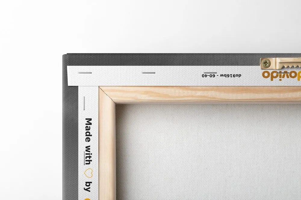 Tablou Parisul de toamnă în design alb-negru
