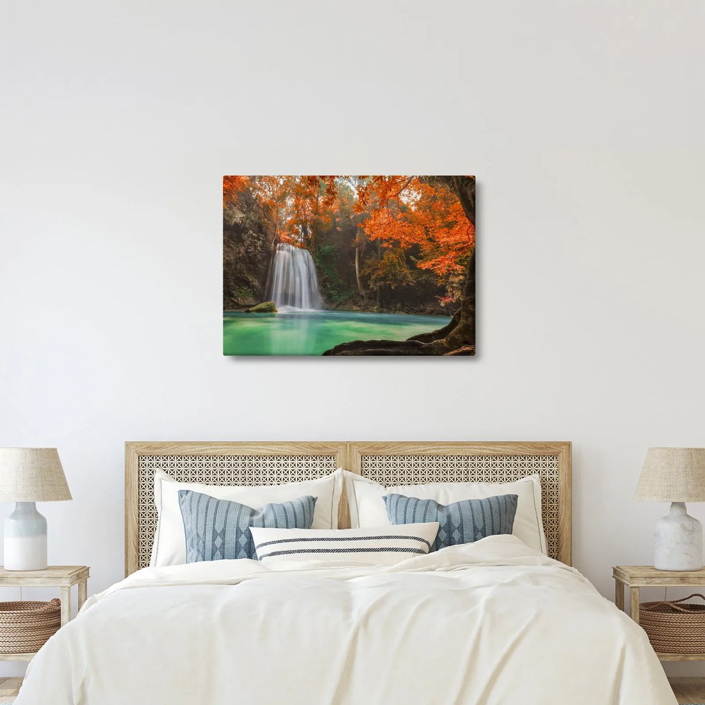 Tablou - Cascadă în Thailanda (70x50 cm)