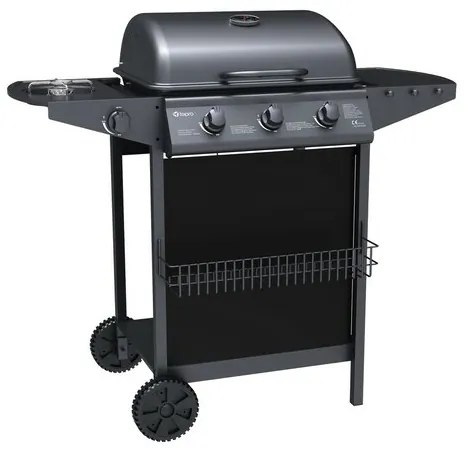 Grill pe gaz, 3 arzătoare, Tepro 3196 Hampton 3 104 x 55 x 98 cm
