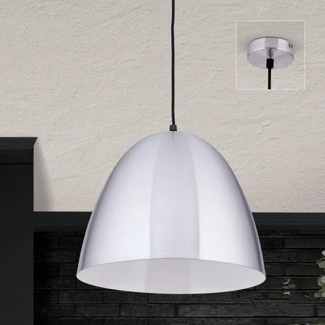 Pendul stil modern Loft large aluminiu