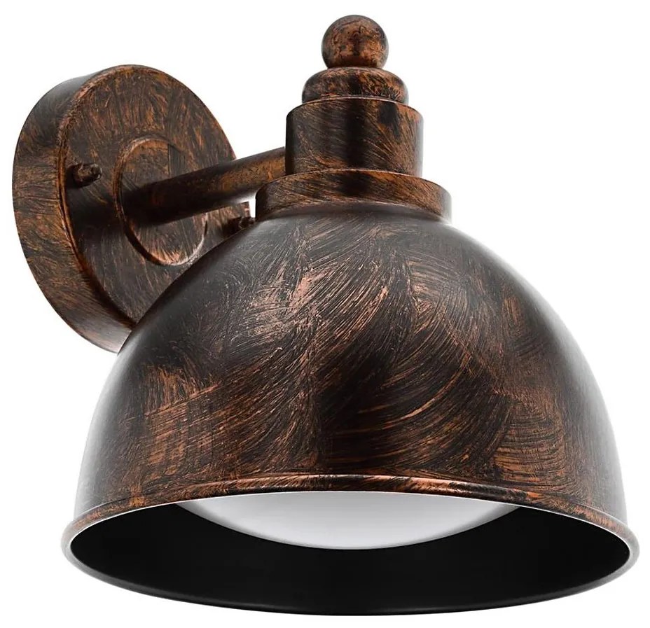 Eglo 33144 - Aplică perete exterior AIROLA 1xE27/40W/230V IP44 bronz