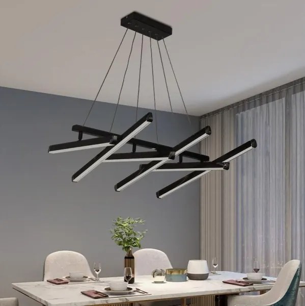 Lustră LED dimabilă aplicată LED/90W/230V 3000-6500K + telecomandă
