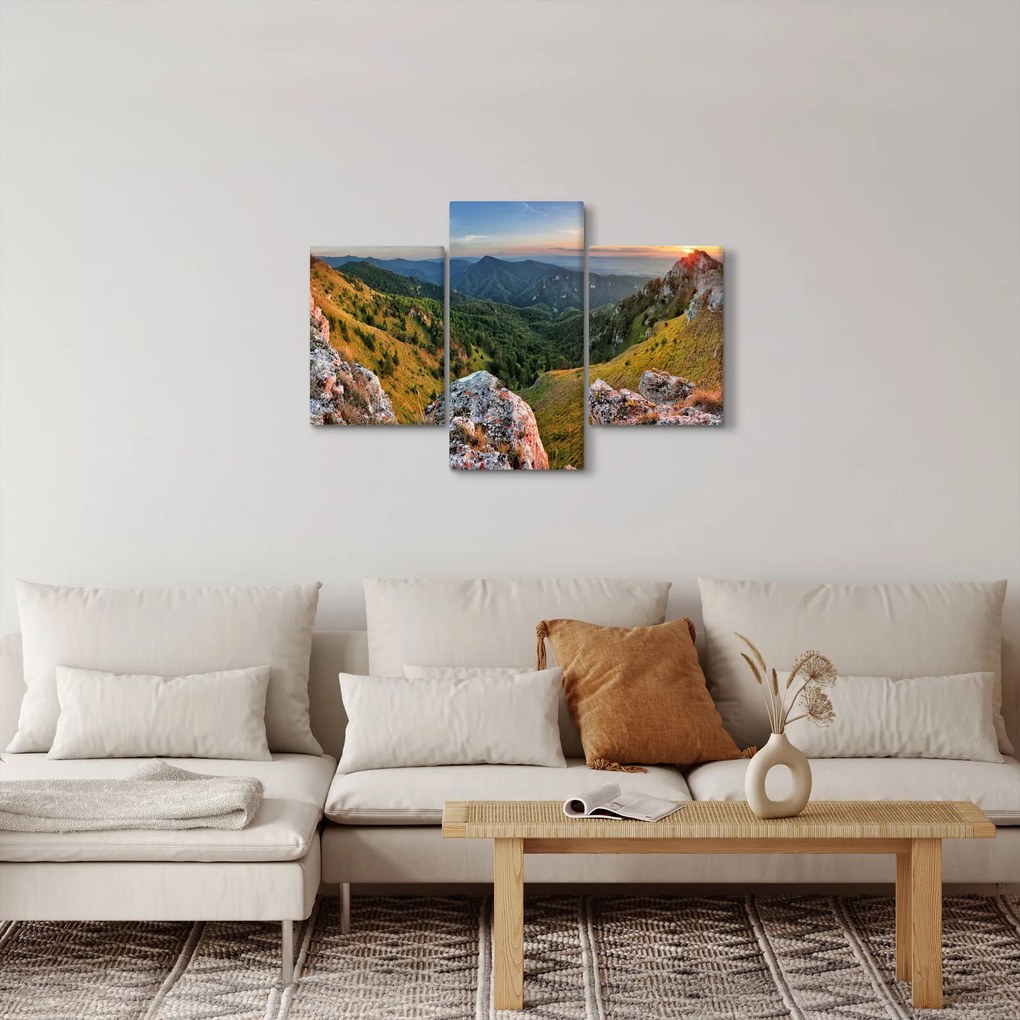 Tablou - Peisaj montan (90x60 cm)