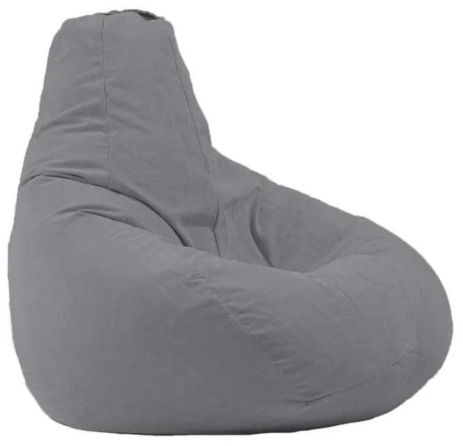 Fotoliu Nirvana Hobbit Pufrelax, Material Textil - Grey