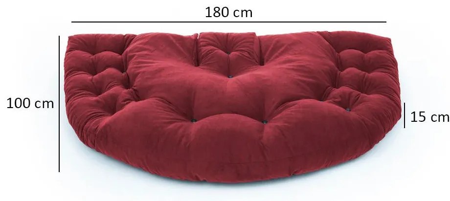 Taburete Dekisu (roșu claret) . 1094519
